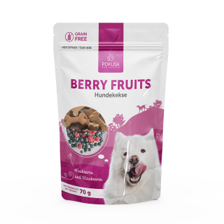 Pokusa Hundekekse- Berry Fruits
