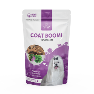 Hundekekse Coat Boom! – Für Haut & schönes Fell | Pokusa