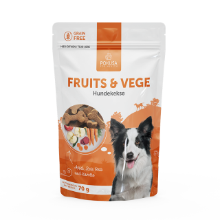 Pokusa Hundekekse- Fruits&Vege