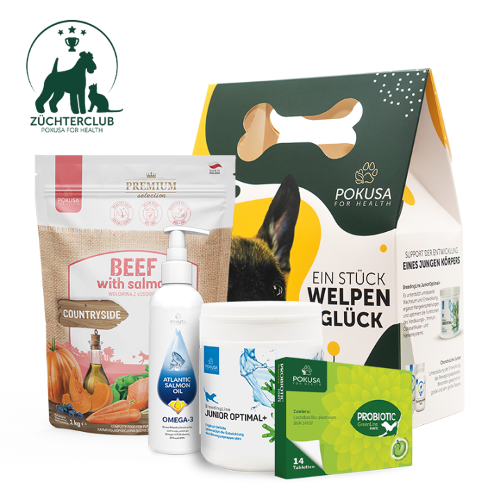 Welpenpaket Pokusa for health - PremiumPlus