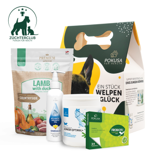Welpenpaket Pokusa for health - PremiumPlus