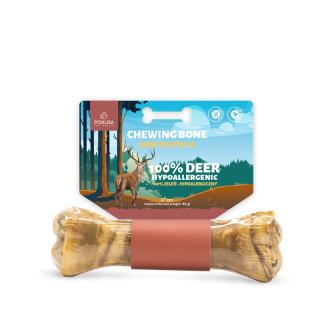 Kauknochen Hund DEER – 100 % Hirsch, hypoallergen | Pokusa