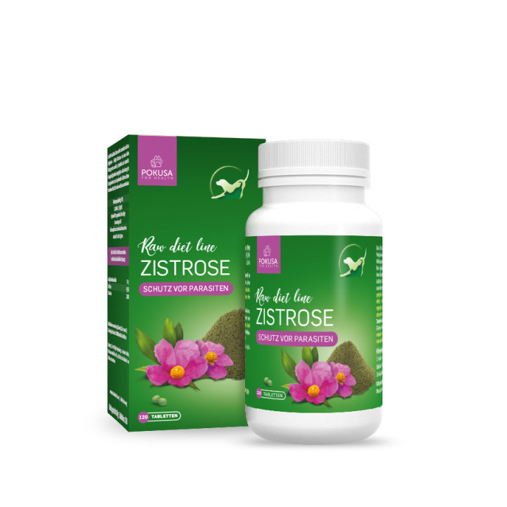 Zistrose Tabletten Hund Katze – Haut & Fell | Pokusa