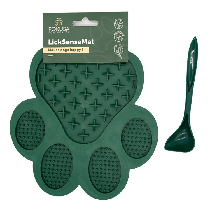 Leckmatte für Hund & Katze – langsamer fressen | Pokusa
