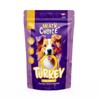Trainingssnacks für Hunde Pute & Kürbis – Meaty Choice | Pokusa