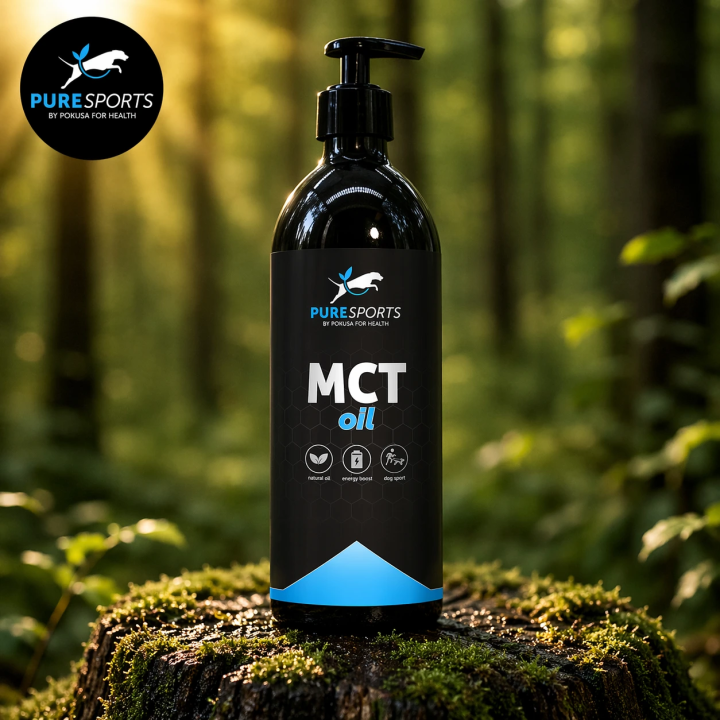 MCT Öl Hund & Katze C8 C10 – schnelle Energie | Pokusa