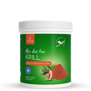 Krill Pulver Hunde Katzen – Omega-3 | Pokusa