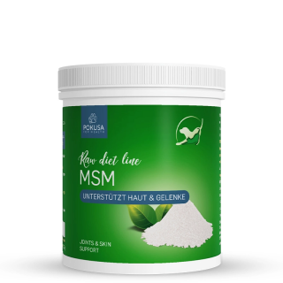 MSM Pulver Hunde & Katzen – Gelenke & Haut | Pokusa