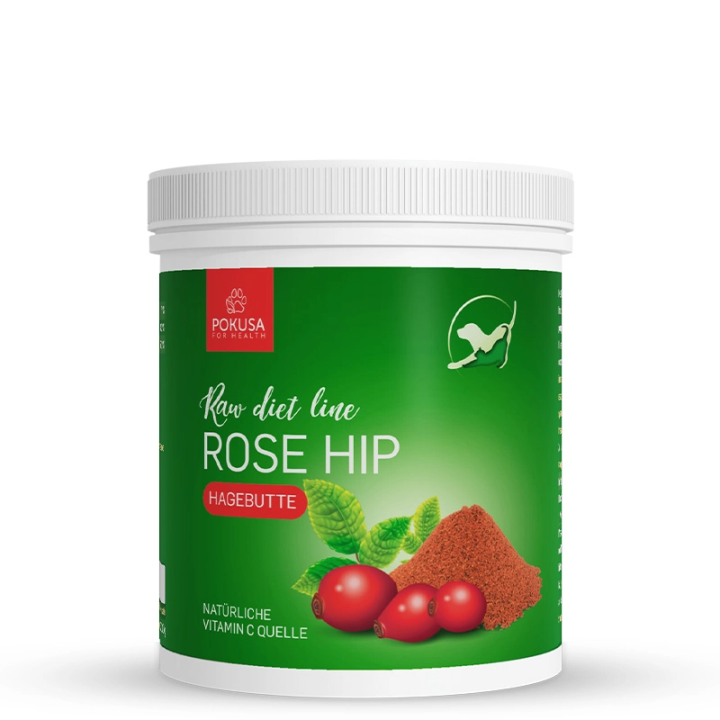 Hagebutte für Hunde & Katzen – Immunsystem | Pokusa