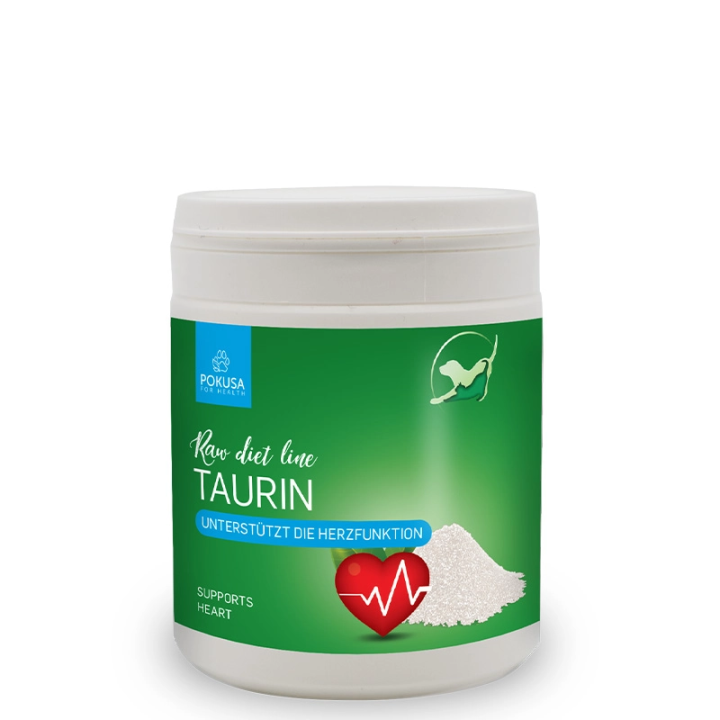 RawDietLine Taurin – Herz, Nerven & Vitalität | Pokusa