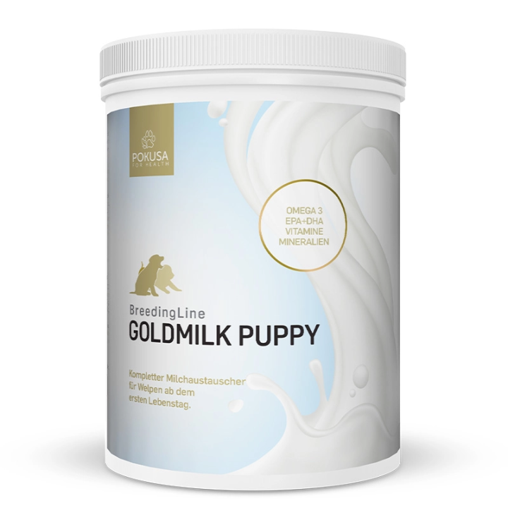 GOLDMilk Puppy Welpenmilch – für Aufzucht | Pokusa