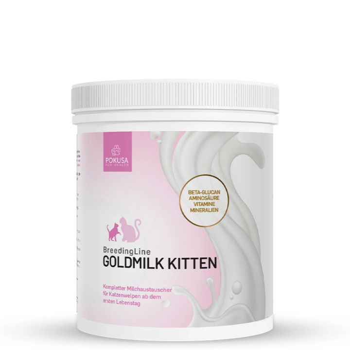 Milchaustauscher Katze – GoldMilk Kitten Premium | Pokusa