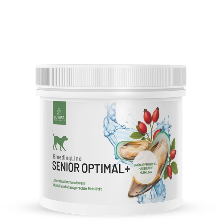 Senior Optimal+ Hund – Vitalität & Bewegung | Pokusa