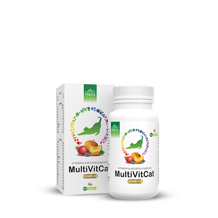 Vitamine für Katzen –  MultiVit Cat | Pokusa