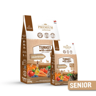 Senior Hundefutter mit Pute und Kaninchen | Pokusa