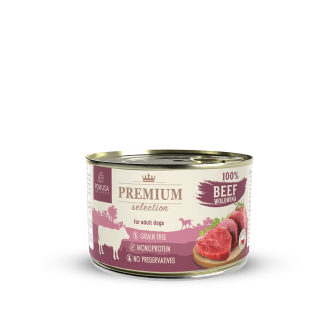 Nassfutter Rind für Hunde – 100% Monoprotein | Pokusa