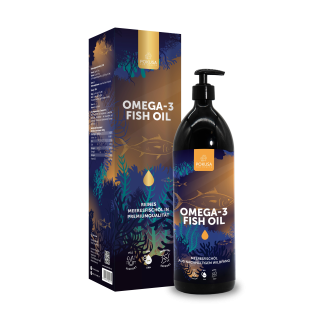 Omega-3 Fischöl Hund Katze – Haut & Fell Plus | Pokusa